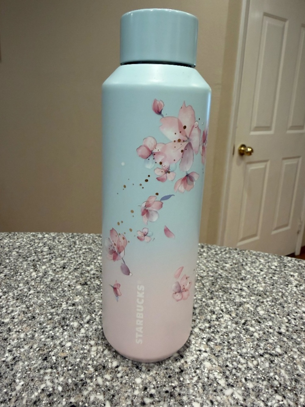 20 oz Starbucks Cherry Blossom steel tumbler